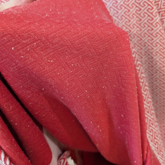 Tyler Boe Pink and White Geometric Dress - Picture 9 of 11